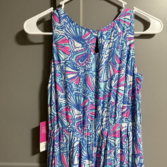 NWT Lily Pulitzer Target Girls Paisley Tier Maxi Dress XL 20th Anniversary - Picture 5 of 9
